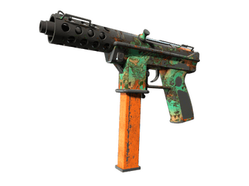 Souvenir Tec-9 | Toxic (Battle-Scarred)