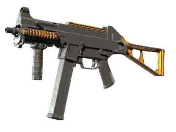 Souvenir UMP-45 | Caramel (Battle-Scarred)