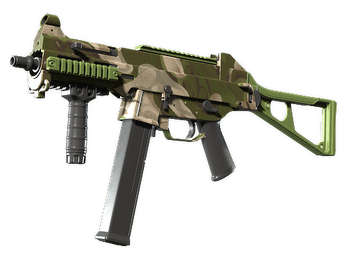 Souvenir UMP-45 | Green Swirl