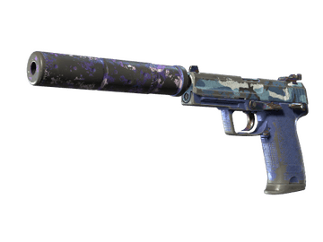 Souvenir USP-S | Alpine Camo (Battle-Scarred)