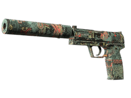 Souvenir USP-S | Ancient Visions (Well-Worn)