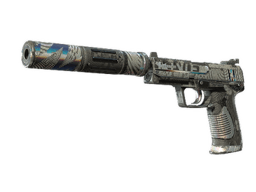 Souvenir USP-S | Spiral Glitch (Battle-Scarred)