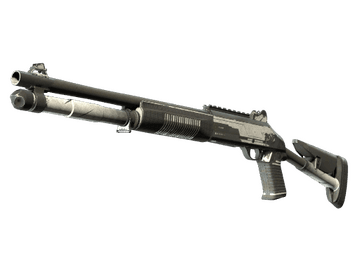 Souvenir XM1014 | Black Tie (Battle-Scarred)