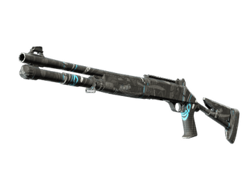 Souvenir XM1014 | Blue Tire