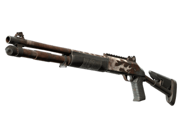 Souvenir XM1014 | Oxide Blaze (Well-Worn)