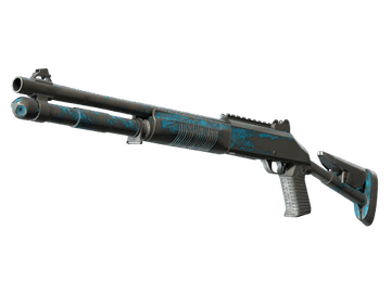 Souvenir XM1014 | VariCamo Blue