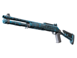 Souvenir XM1014 | VariCamo Blue (Factory New)