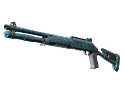 Souvenir XM1014 | VariCamo Blue (Field-Tested)