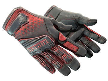 ★ Specialist Gloves | Crimson Kimono (Battle-Scarred)