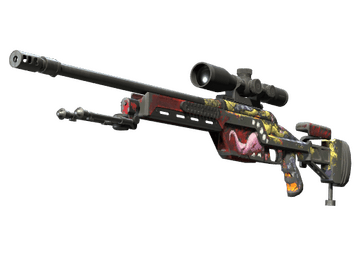 SSG 08 | Bloodshot (Battle-Scarred)