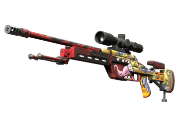 SSG 08 | Bloodshot (Minimal Wear)