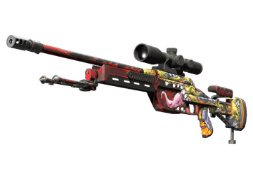 SSG 08 | Bloodshot (Well-Worn)