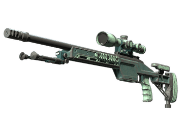 SSG 08 | Blue Spruce (Battle-Scarred)