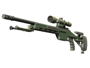 SSG 08 | Green Ceramic (Minimal Wear)