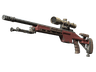 SSG 08 | Red Stone (Field-Tested)