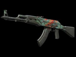 StatTrak™ AK-47 | Aquamarine Revenge (Battle-Scarred)