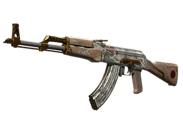 StatTrak™ AK-47 | Crane Flight (Battle-Scarred)