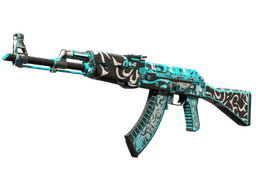 StatTrak™ AK-47 | Frontside Misty (Well-Worn)