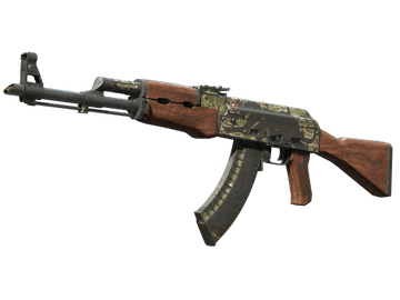 StatTrak™ AK-47 | Jaguar (Battle-Scarred)