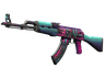 StatTrak™ AK-47 | Neon Rider (Battle-Scarred)