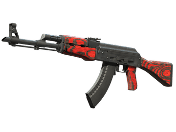 StatTrak™ AK-47 | Red Laminate (Minimal Wear)