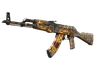 StatTrak™ AK-47 | Searing Rage (Well-Worn)