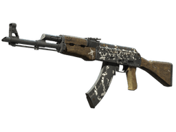 StatTrak™ AK-47 | Wasteland Rebel (Battle-Scarred)