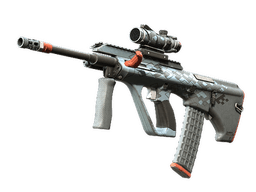 StatTrak™ AUG | Trigger Discipline (Well-Worn)