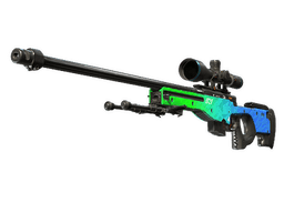 StatTrak™ AWP | Ice Coaled (Well-Worn)