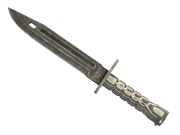 ★ StatTrak™ Bayonet | Black Laminate (Battle-Scarred)