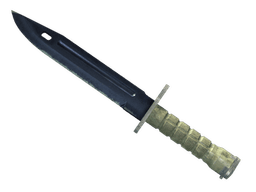 ★ StatTrak™ Bayonet | Blue Steel (Battle-Scarred)