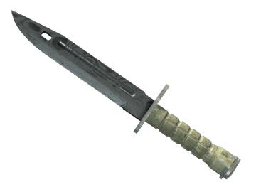★ StatTrak™ Bayonet | Damascus Steel (Battle-Scarred)