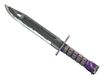 ★ StatTrak™ Bayonet | Ultraviolet (Battle-Scarred)