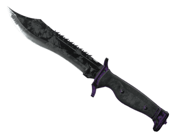 ★ StatTrak™ Bowie Knife | Ultraviolet (Battle-Scarred)