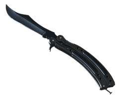 ★ StatTrak™ Butterfly Knife | Blue Steel (Factory New)