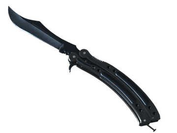 ★ StatTrak™ Butterfly Knife | Blue Steel