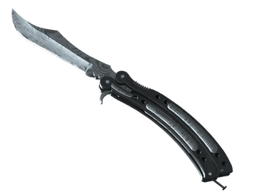 ★ StatTrak™ Butterfly Knife | Damascus Steel