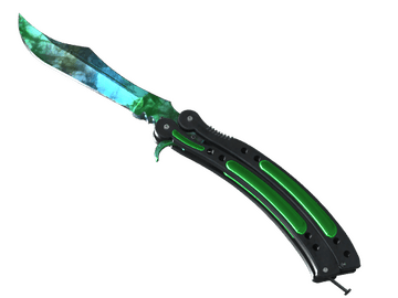 ★ StatTrak™ Butterfly Knife | Gamma Doppler (Minimal Wear)