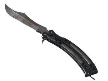 ★ StatTrak™ Butterfly Knife | Rust Coat