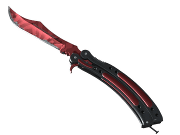 ★ StatTrak™ Butterfly Knife | Slaughter (Field-Tested)