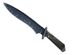 ★ StatTrak™ Classic Knife | Blue Steel (Battle-Scarred)