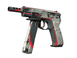 StatTrak™ CZ75-Auto | Pole Position (Battle-Scarred)