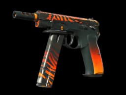 StatTrak™ CZ75-Auto | Tigris (Battle-Scarred)