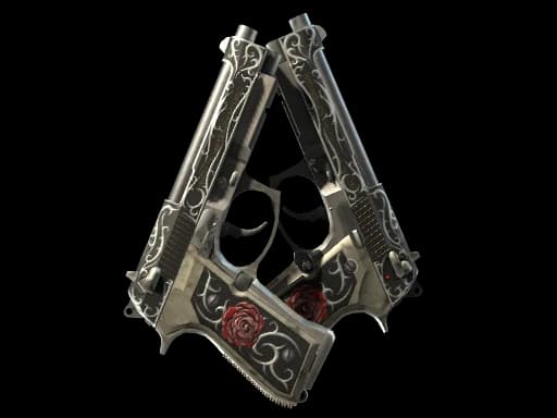 StatTrak™ Dual Berettas | Balance (Well-Worn)