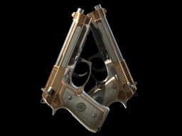 StatTrak™ Dual Berettas | Cartel (Minimal Wear)