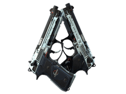 StatTrak™ Dual Berettas | Dezastre (Factory New)