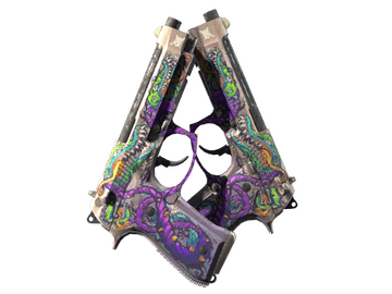 StatTrak™ Dual Berettas | Flora Carnivora
