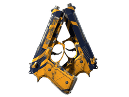 StatTrak™ Dual Berettas | Marina (Field-Tested)