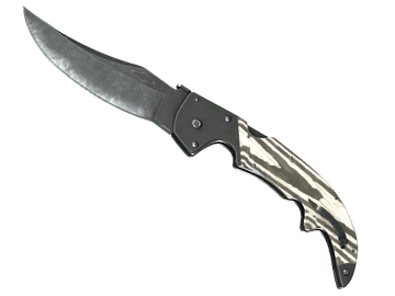 ★ StatTrak™ Falchion Knife | Black Laminate