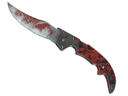★ StatTrak™ Falchion Knife | Crimson Web (Battle-Scarred)